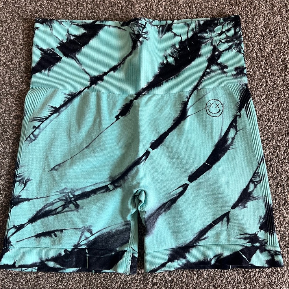 Salty savage Tie-Dye High-Waisted Shorts